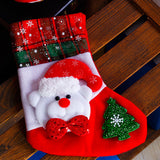 Maxbell Christmas Stockings Personal Sequin Design Xmas Stockings Large Bear