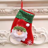 Maxbell Christmas Stockings Personal Sequin Design Xmas Stockings Santa Claus