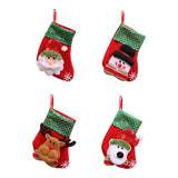 Maxbell Christmas Stockings Personal Sequin Design Xmas Stockings Santa Claus