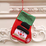 Maxbell Christmas Stockings Personal Sequin Design Xmas Stockings Snowman