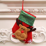 Maxbell Christmas Stockings Personal Sequin Design Xmas Stockings Elk Deer