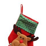Maxbell Christmas Stockings Personal Sequin Design Xmas Stockings Elk Deer