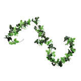 Maxbell Simulation Flower Vine Silk Flower Garland Wedding Decoration White