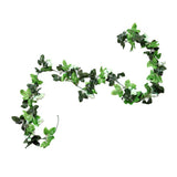 Maxbell Simulation Flower Vine Silk Flower Garland Wedding Decoration White
