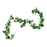 Maxbell Simulation Flower Vine Silk Flower Garland Wedding Decoration White