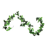 Maxbell Simulation Flower Vine Silk Flower Garland Wedding Decoration White