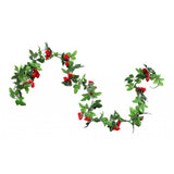 Maxbell Simulation Flower Vine Silk Flower Garland Wedding Decoration Red