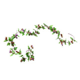 Maxbell Simulation Flower Vine Silk Flower Garland Wedding Decoration Purple