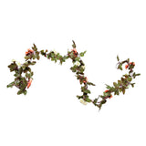 Maxbell Simulation Flower Vine Silk Flower Garland Wedding Decor Champagne White