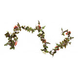 Maxbell Simulation Flower Vine Silk Flower Garland Wedding Decor Champagne White