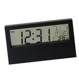 Maxbell Bedside Alarm Clock Digital Clock  For Home Bedroom Office Decoration Black