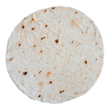 Maxbell Tortilla Corn and Flour Pattern Bedroom Blanket Soft Bedding Set Dia.152cm