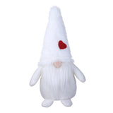 Maxbell Cute Man Statue Decor Ornament Xmas Figures For Home Office Shop Decor White