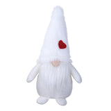 Maxbell Cute Man Statue Decor Ornament Xmas Figures For Home Office Shop Decor White