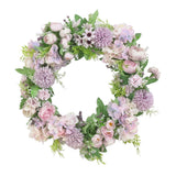 Artificial Peony Garland Hanging Wreath Flower Door Wall Decor 5 Pieces