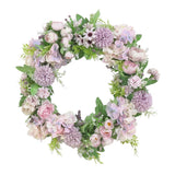 Artificial Peony Garland Hanging Wreath Flower Door Wall Decor 5 Pieces