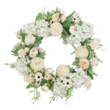 Artificial Peony Garland Hanging Wreath Flower Door Wall Decor 5 Pieces