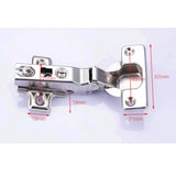 Maxbell -45 Degree Furniture Hinge Closet Cabinet Wardrobe Cupboard Spring Hinge