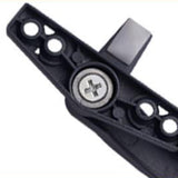 Maxbell 2Pair Window Handles Left/ Hand Zinc Alloy Window Hardware Door Handle Black