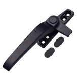 Maxbell 2Pair Window Handles Left/ Hand Zinc Alloy Window Hardware Door Handle Black