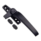 Maxbell 2Pair Window Handles Left/ Hand Zinc Alloy Window Hardware Door Handle Black