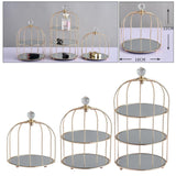 2/3pcs Makeup Shelf Cosmetic Rack Holder Organizer Storage Vanity Tray 3pcs