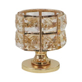 Maxbell 2xCrystal Tea Light Candle Holder Wedding Table Centerpiece Dinner 8x9CM