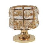 Maxbell 2xCrystal Tea Light Candle Holder Wedding Table Centerpiece Dinner 8x9CM