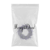 Maxbell 2pcs Artificial Door Wreath Hanging Lavender Flower Garland Fake Plant Decor