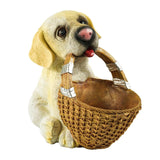 Maxbell Maxbell Resin Dog Storage Tray Snacks Organizer Sculpture Statue Ornament Labrador