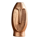 Maxbell 2pcs Ceramic Vase Stem Bunch Holder Flower Arrangement Planter Golden