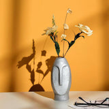 Maxbell 2pcs Ceramic Vase Stem Bunch Holder Flower Arrangement Planter Golden