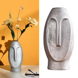 Maxbell 2pcs Ceramic Vase Stem Bunch Holder Flower Arrangement Planter Golden