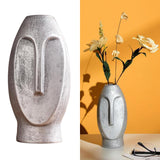 Maxbell 2pcs Ceramic Vase Stem Bunch Holder Flower Arrangement Planter Golden