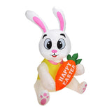 Maxbell Maxbell Inflatable Easter Bunny Doll Blow Up Rabbit Build-in LEDs Outdoor Holiday