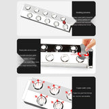 Ultrasonic Mist Maker Fogger Water Air Humidifier Fountain Mist Make 8 Head