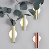 Maxbell 4xHome Wall Hanging Plant Flower Vase Planter Holder Container Gold