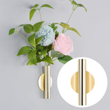 Maxbell 4xHome Wall Hanging Plant Flower Vase Planter Holder Container Gold