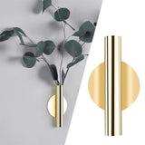 Maxbell 4xHome Wall Hanging Plant Flower Vase Planter Holder Container Gold