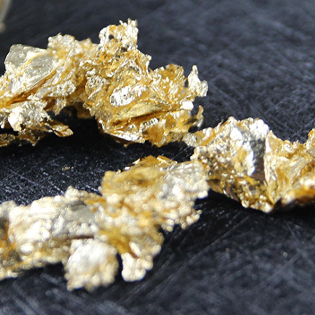 Maxbell Maxbell Gold Leaf Flake for Decorative Crafts Arts Nails Slime Cake Food Decor 1pc