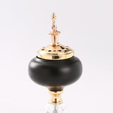 Maxbell 2 Pieces Incense Burners Holder Censer Aromatherapy Furnace Yoga Decor
