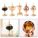 Maxbell 2x Incense Burners Holder Censer Aromatherapy Furnace Yoga Studio Decor