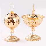 Maxbell 2x Incense Burners Holder Censer Aromatherapy Furnace Yoga Studio Decor
