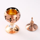 Maxbell 2 Pieces Incense Burners Holder Censer Aromatherapy Furnace Yoga Decor