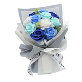 Maxbell 3 Set Carnation Soap Bouquet Flower Decor Gift for Mother Valentine's Day