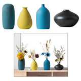Maxbell 2x Nordic Flower Vase Bottle Ceramic Flower Vase for Office