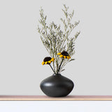 Maxbell 2x Nordic Flower Vase Bottle Ceramic Flower Vase for Office