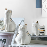Maxbell 2x Cute Cat Plant Pot Planter Flower Pot Plant Succulent Container Decor