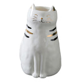 Maxbell 2x Cute Cat Plant Pot Planter Flower Pot Plant Succulent Container Decor