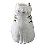 Maxbell 2x Cute Cat Plant Pot Planter Flower Pot Plant Succulent Container Decor